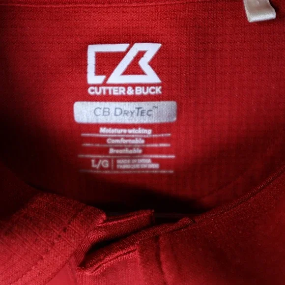 Cutter Buck Mens San Francisco 49ers NFL CB DryTec Polo‎ Shirt Large - Picture 4 of 7